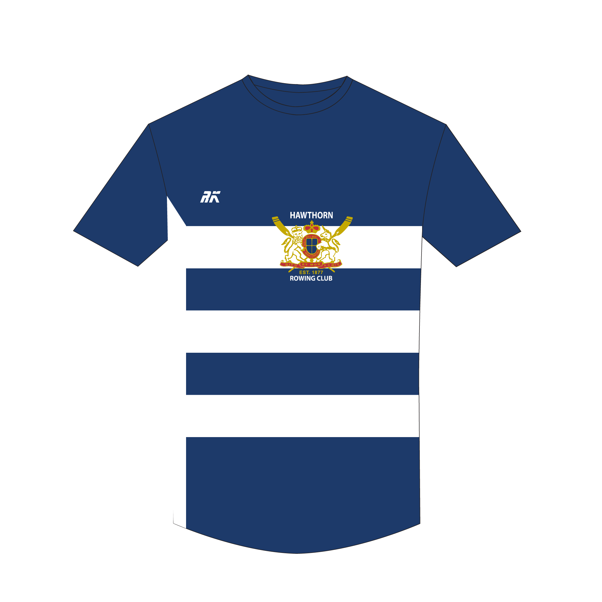 Hawthorn Rowing Club Bespoke Gym T-Shirt